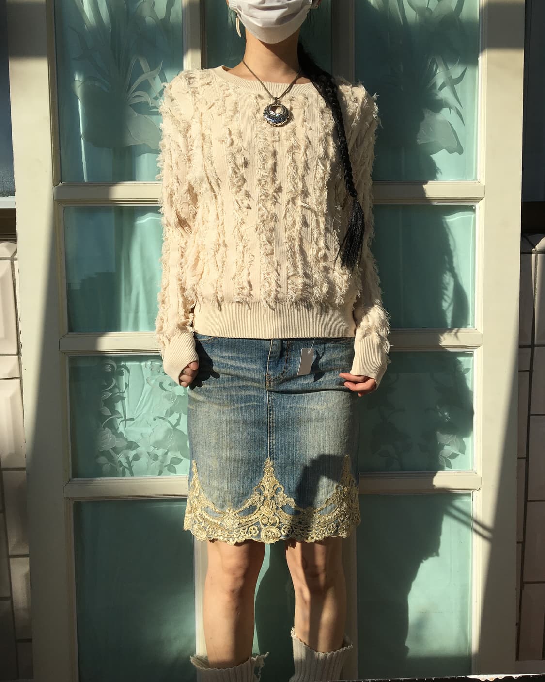 Fluffy point knit 상품이미지1