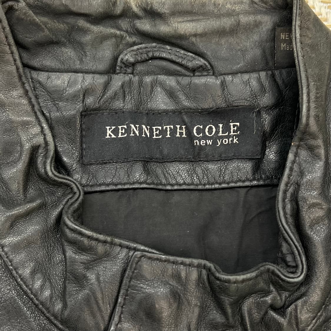 케네스콜 리얼레더 싱글라이더 자켓 r2753 상품이미지5