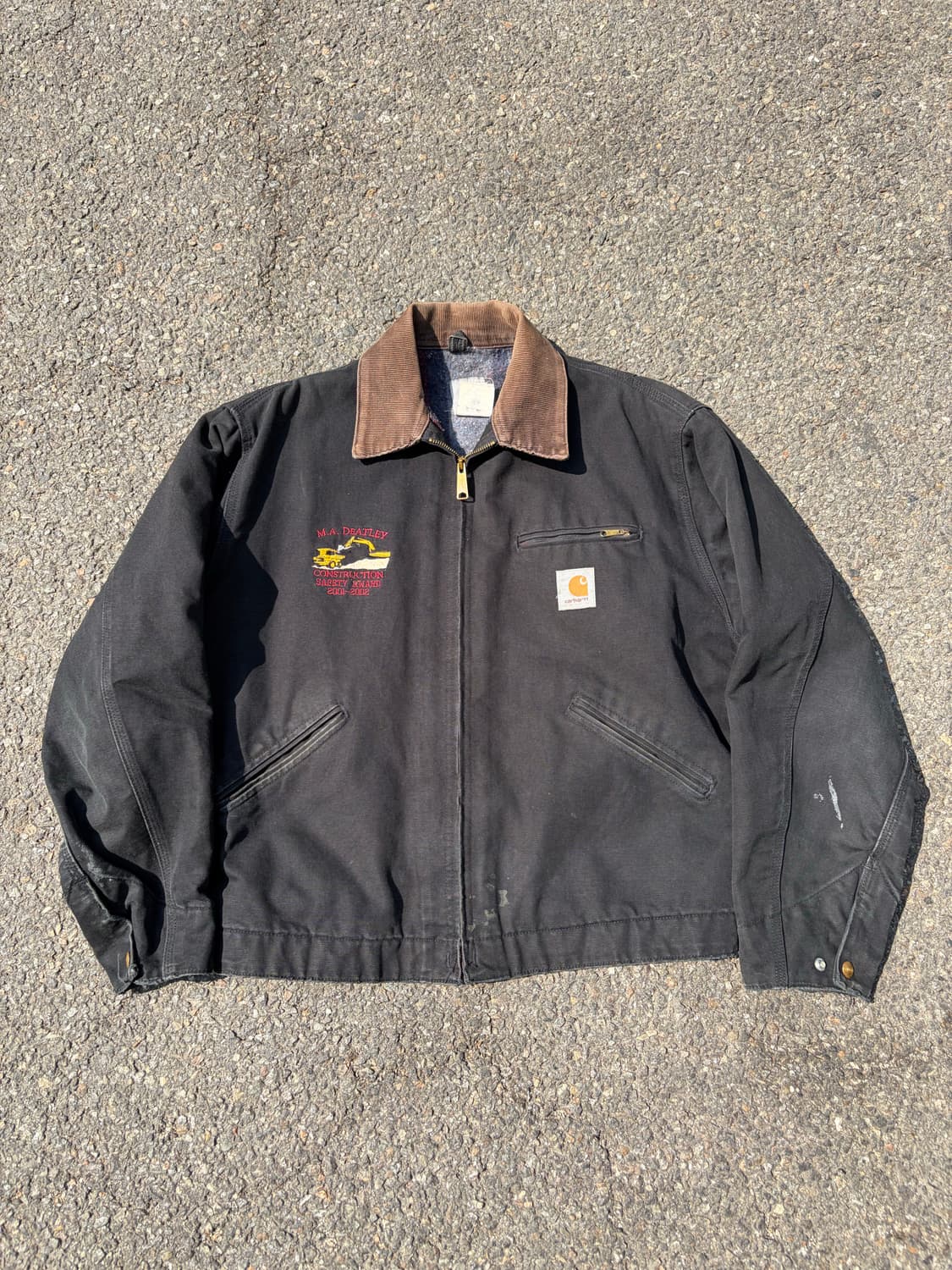 90s 칼하트 빈티지 샌드스톤 디트로이트 자켓 상품이미지1