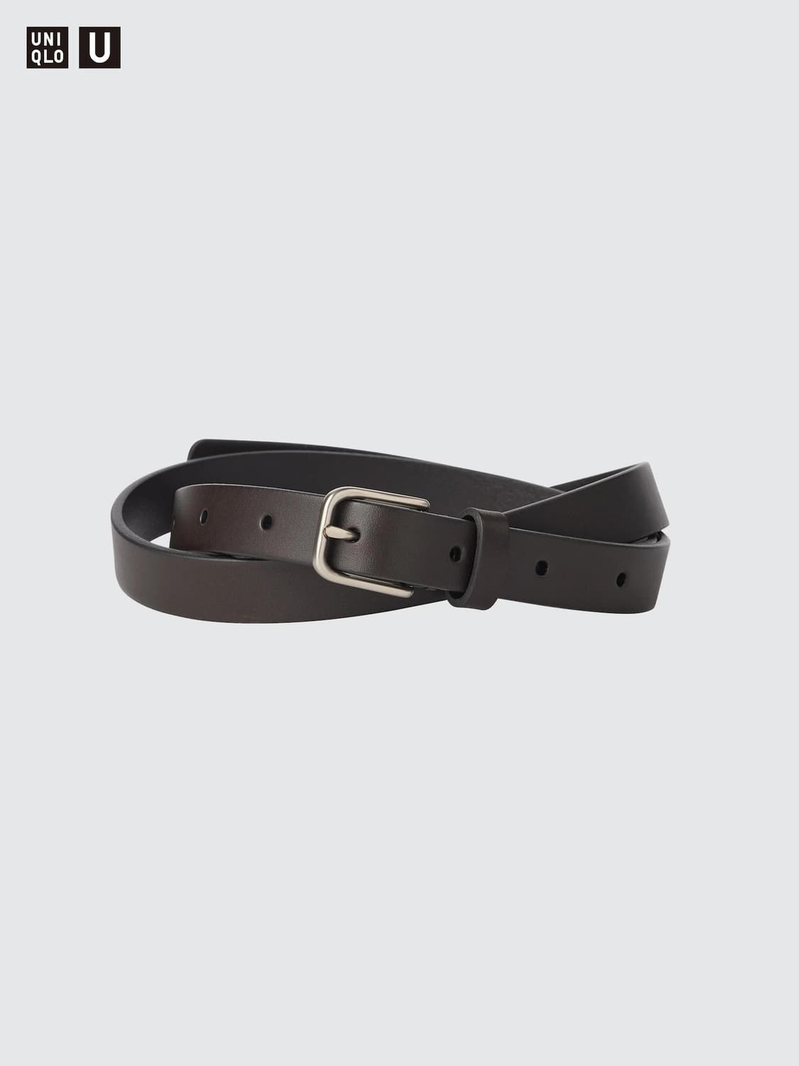 유니클로 U 가죽 벨트 브라운 L 새제품 상품이미지1
