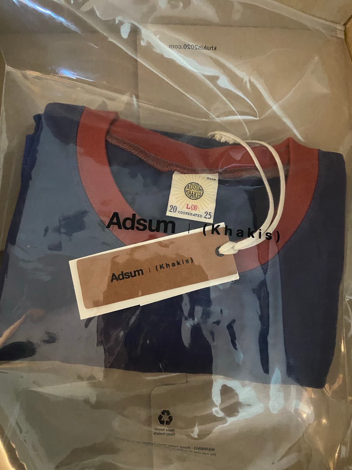 [새제품-라지] khakis adsum 링거티 상품이미지1