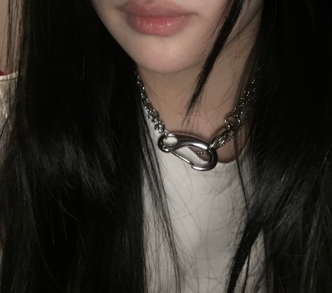 Carabiner Chain Choker 상품이미지3