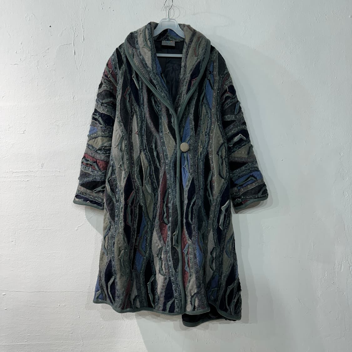 COOGI 쿠지 오버핏 롱가디건 FREE 상품이미지1