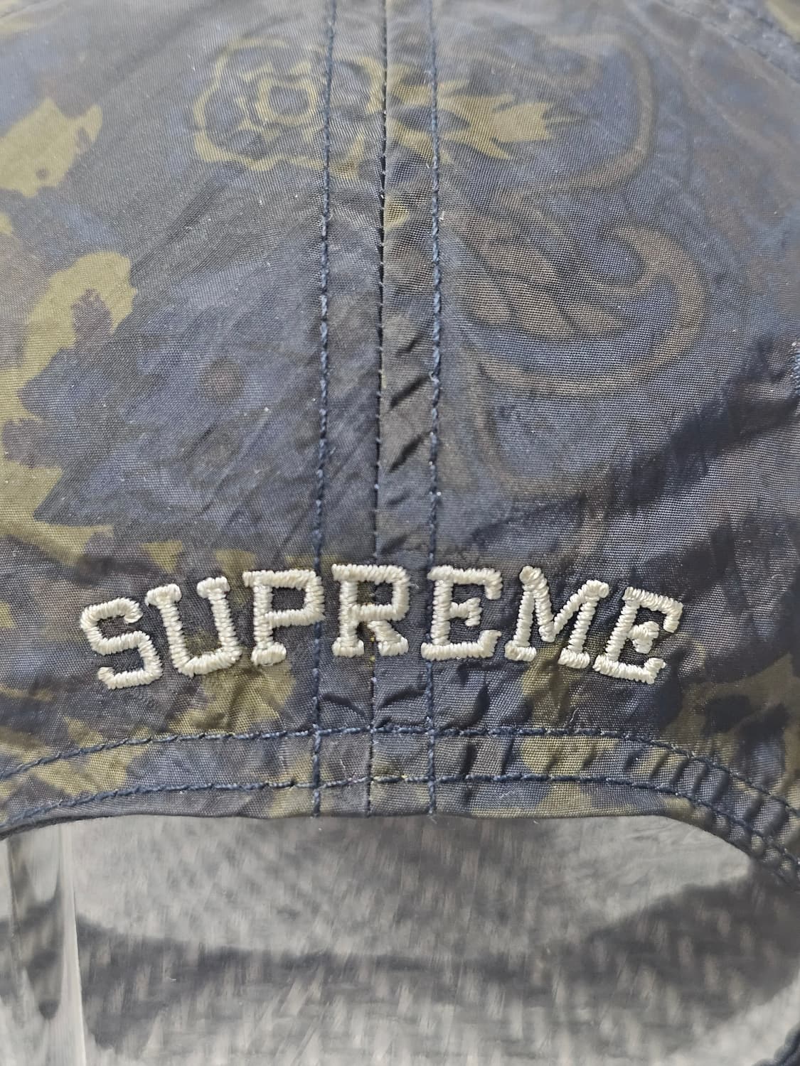 슈프림 X 스톤아일랜드 페이즐리 캡 상품이미지4