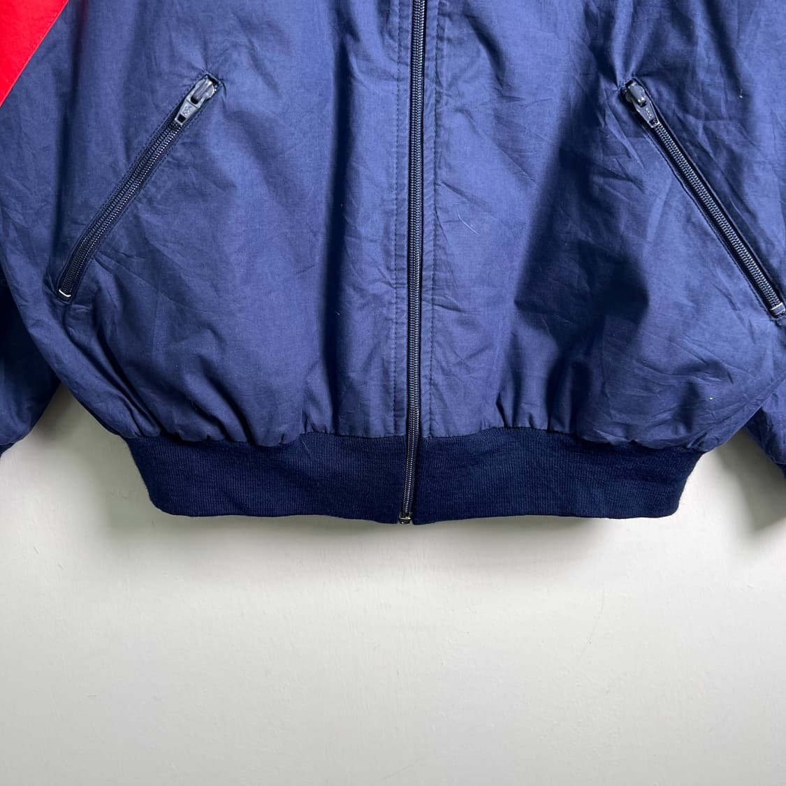 80's 아디다스 올드스쿨 바람막이 자켓 XL 상품이미지5