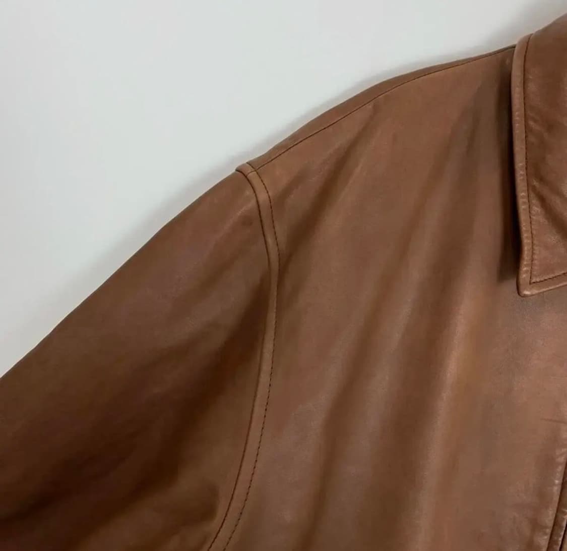 폴로랄프로렌 레더 블루종 상품이미지5