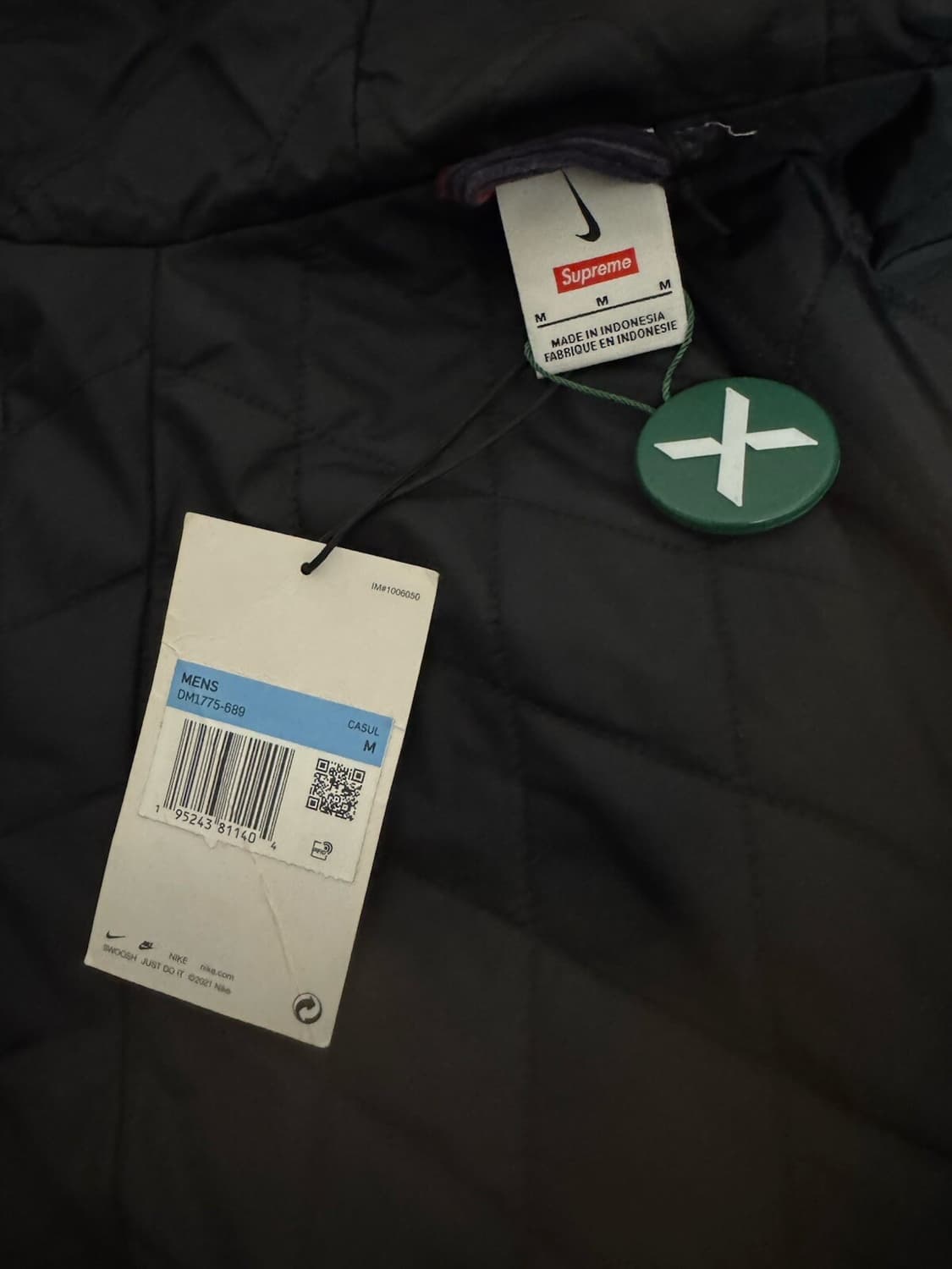 슈프림 x 나이키 아크 코듀로이 카모 후드집업 레드 상품이미지7