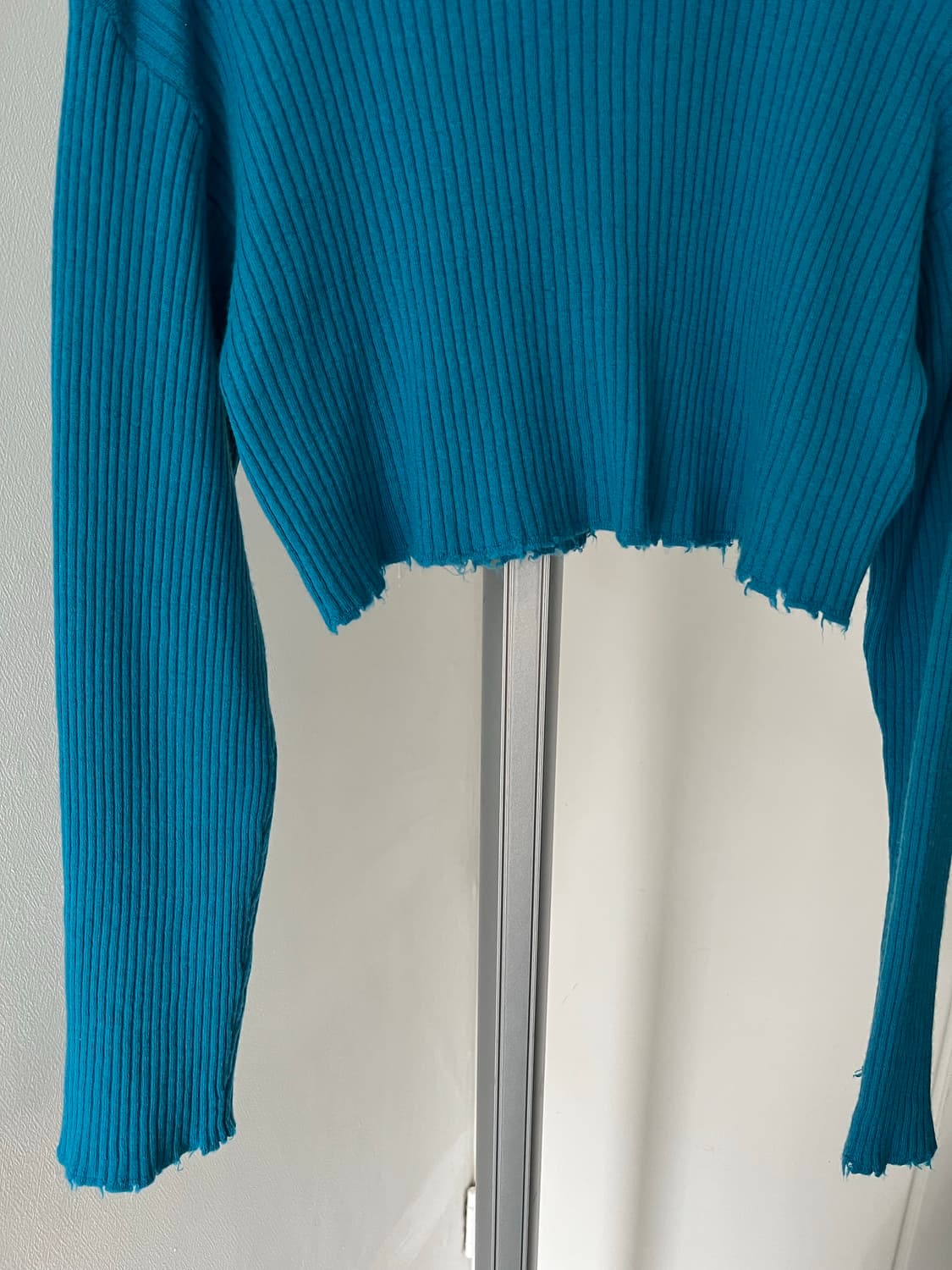 blue crop knit 상품이미지7