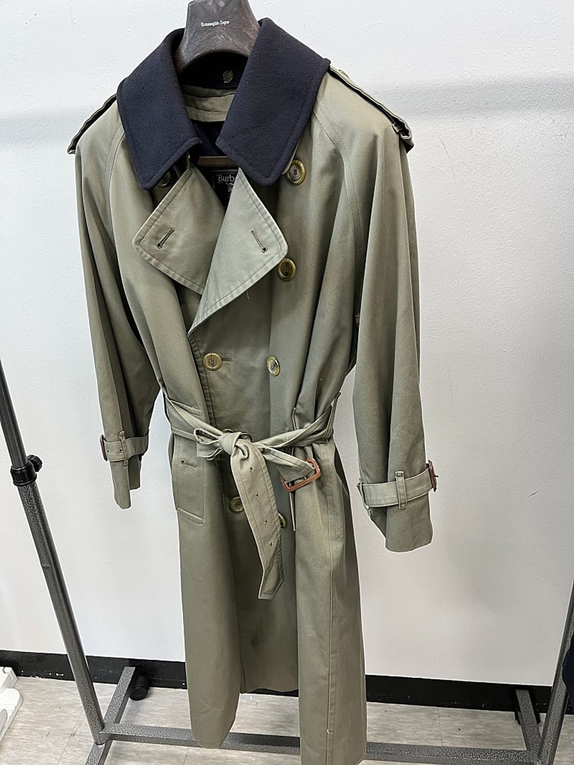 95-100) 버버리 원패널 트렌치코트 상품이미지1