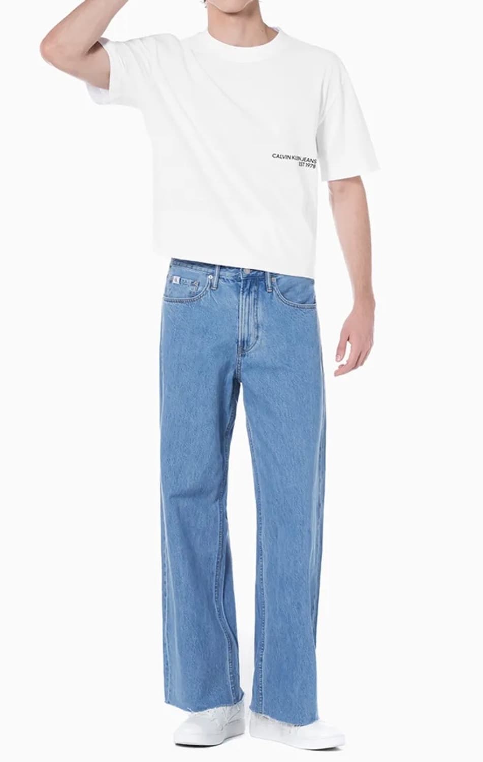 캘빈클라인 진스 90s 루즈핏 연청바지 상품이미지1