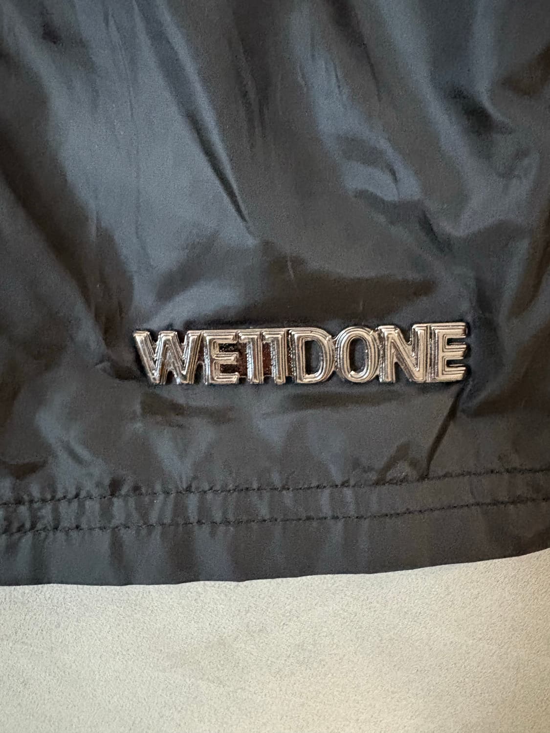 We11done 웰던 쇼츠 반바지 블랙 / XL 상품이미지2