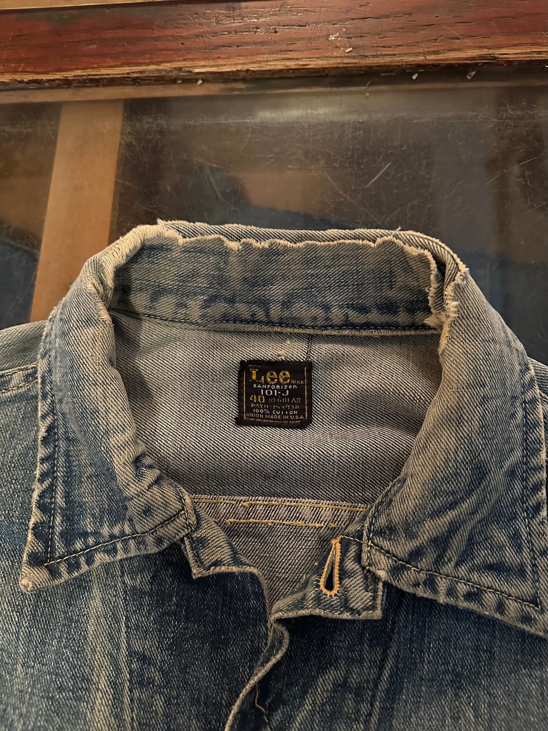 60s USA LEE 빈티지 리 101-J 데님 자켓 101J 상품이미지8