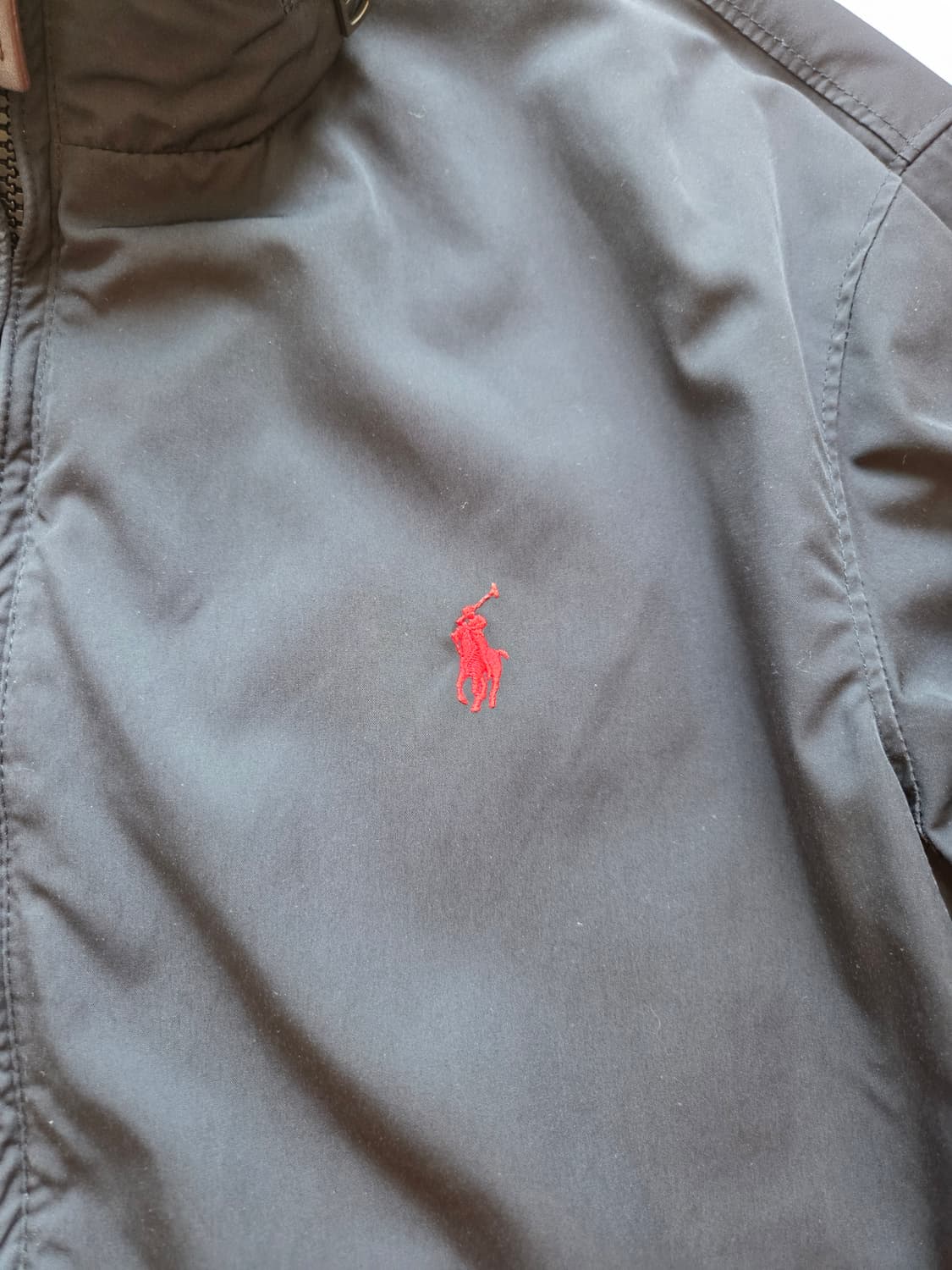 폴로 랄프로렌 블랙 레드포니 하이넥 스윙톱 재킷 상품이미지2