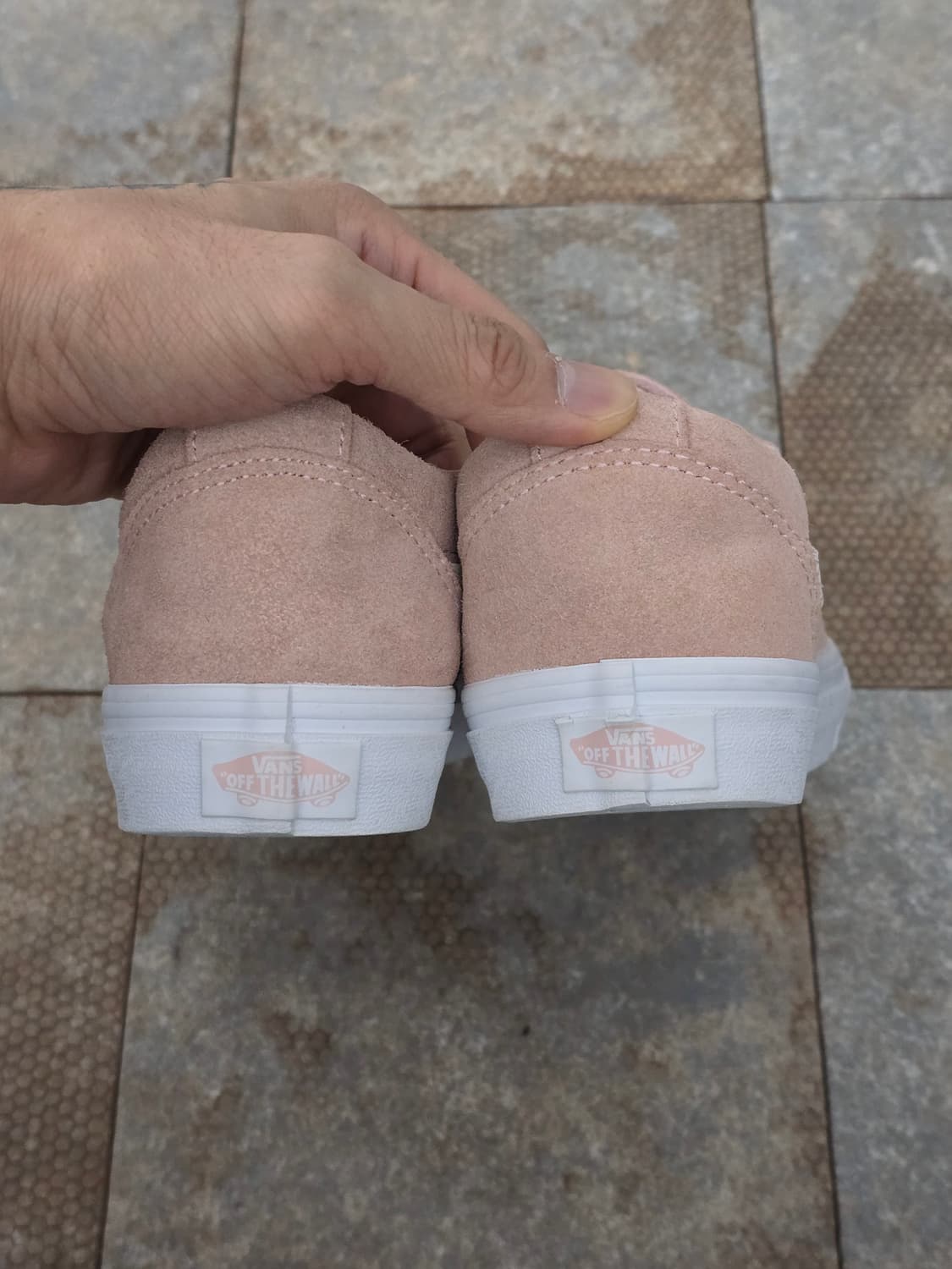 (225)반스 올드스쿨 벨크로 핑크  상품이미지7