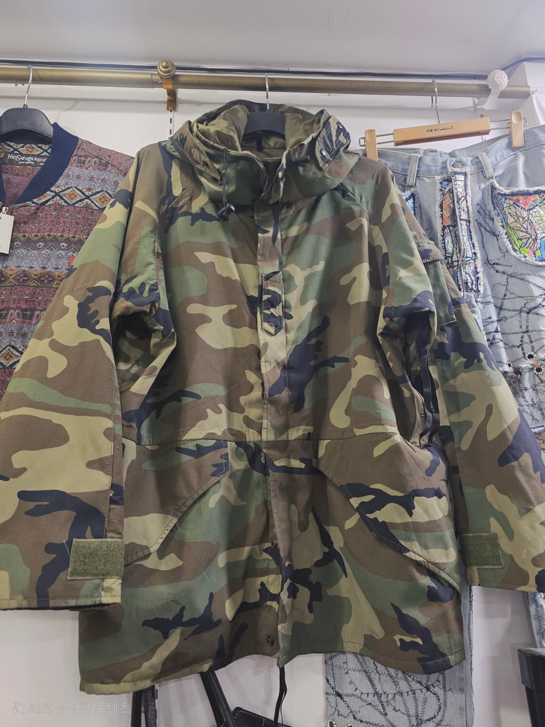 미군카모점퍼 상품이미지1