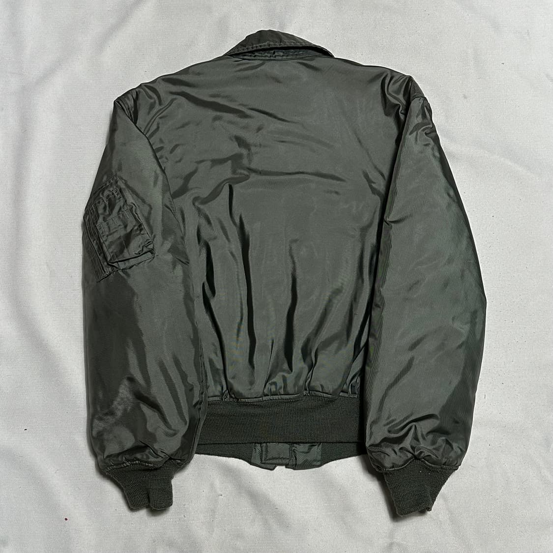 L 알파인더스트리 CWU-45/P 카키 플라이트 자켓 상품이미지3