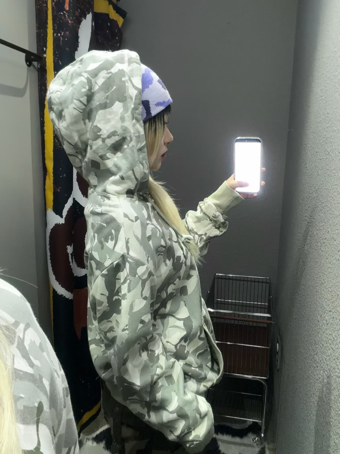 푸마 카모 후드티 상품이미지2