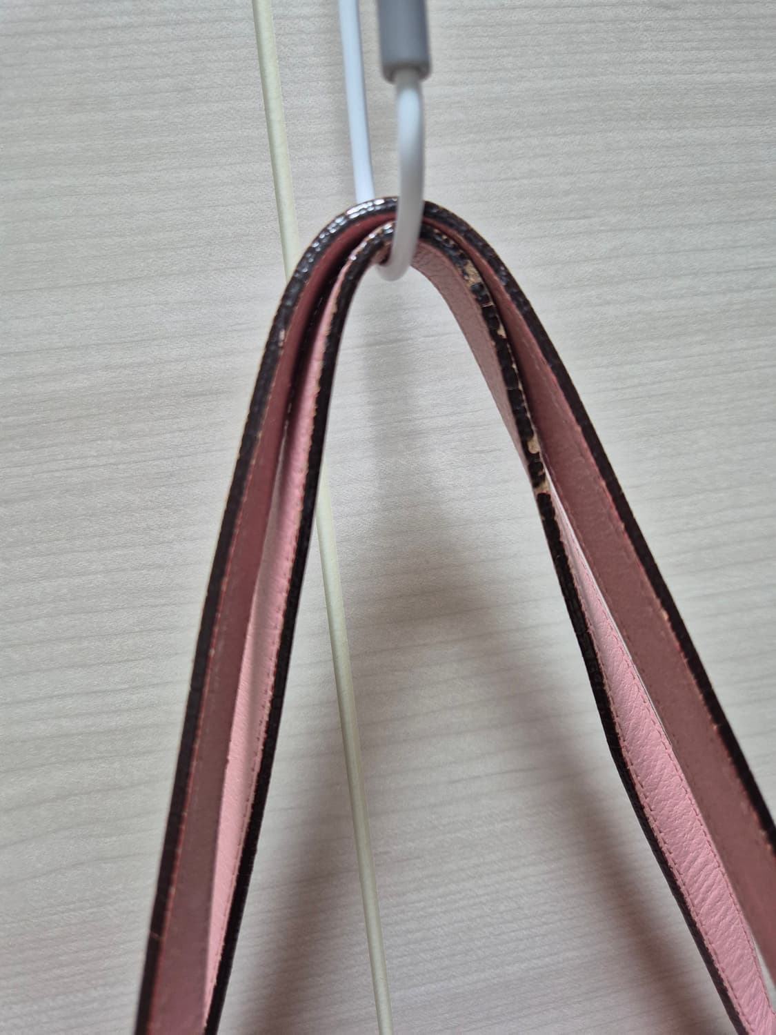 (정품) 구찌 GG로고 핑크 숄더백 토트백 자가드 상품이미지5