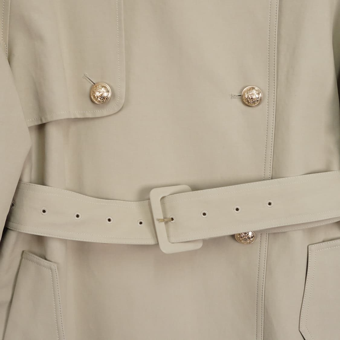 줄로그 여성 견장 트렌치 코트 FREE 상품이미지5