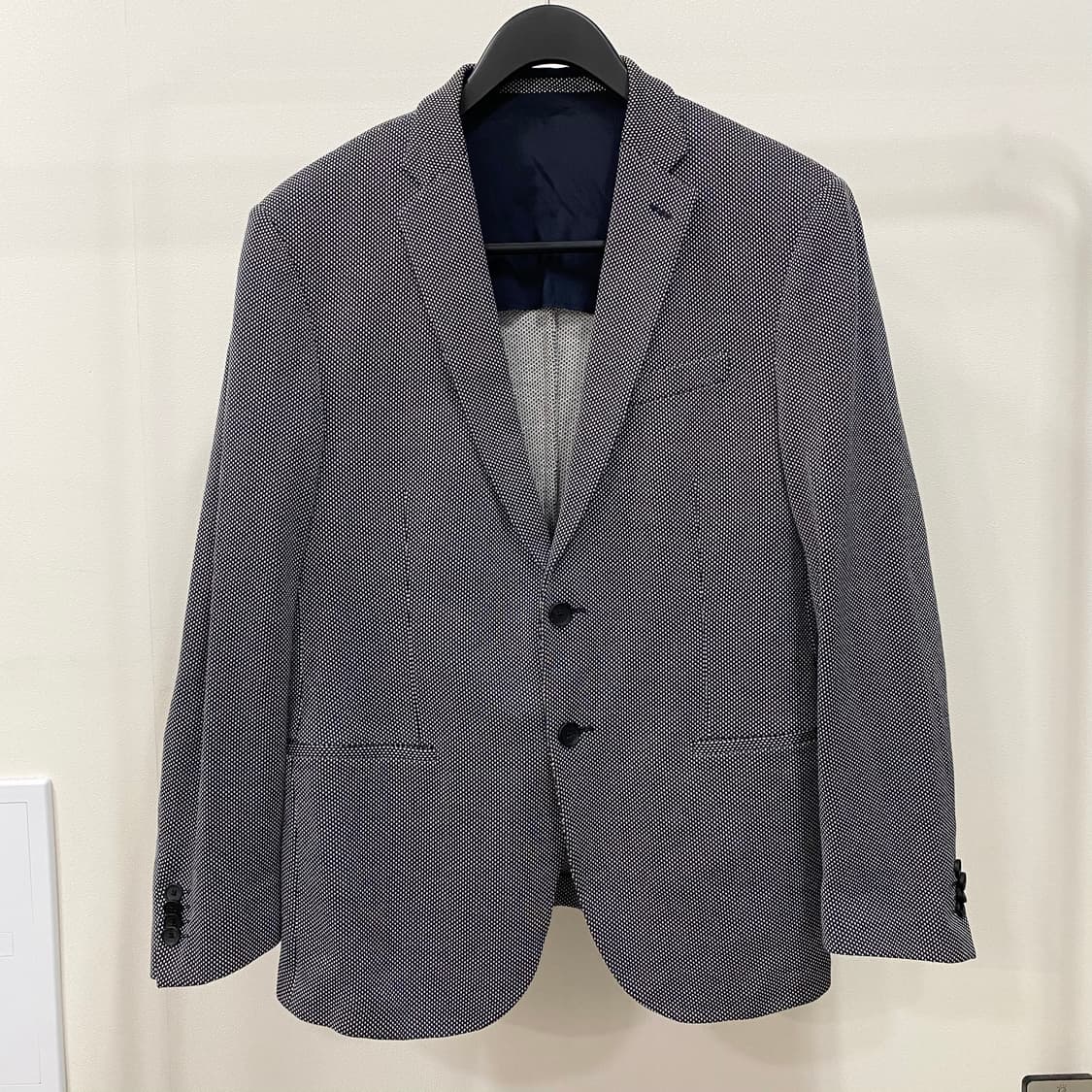 휴고보스 패턴 싱글 블레이저 매장판 상품이미지1