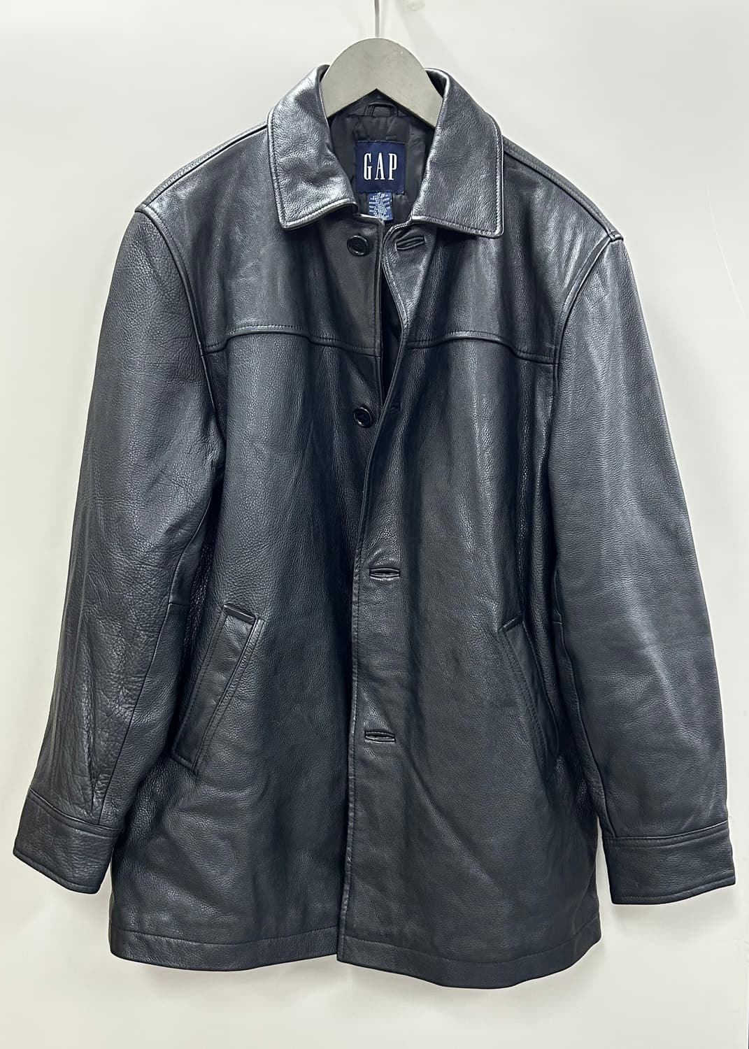 올드갭 레더 카코트 상품이미지1