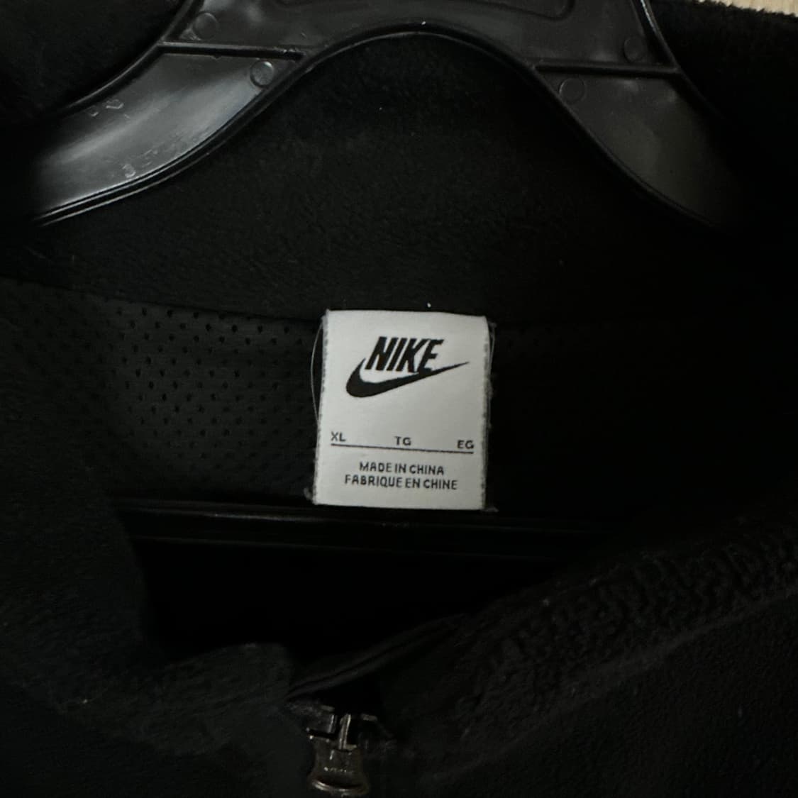 (XL) 나이키 빅로고 블랙 후리스 베스트 조끼 집업 플리스 상품이미지5