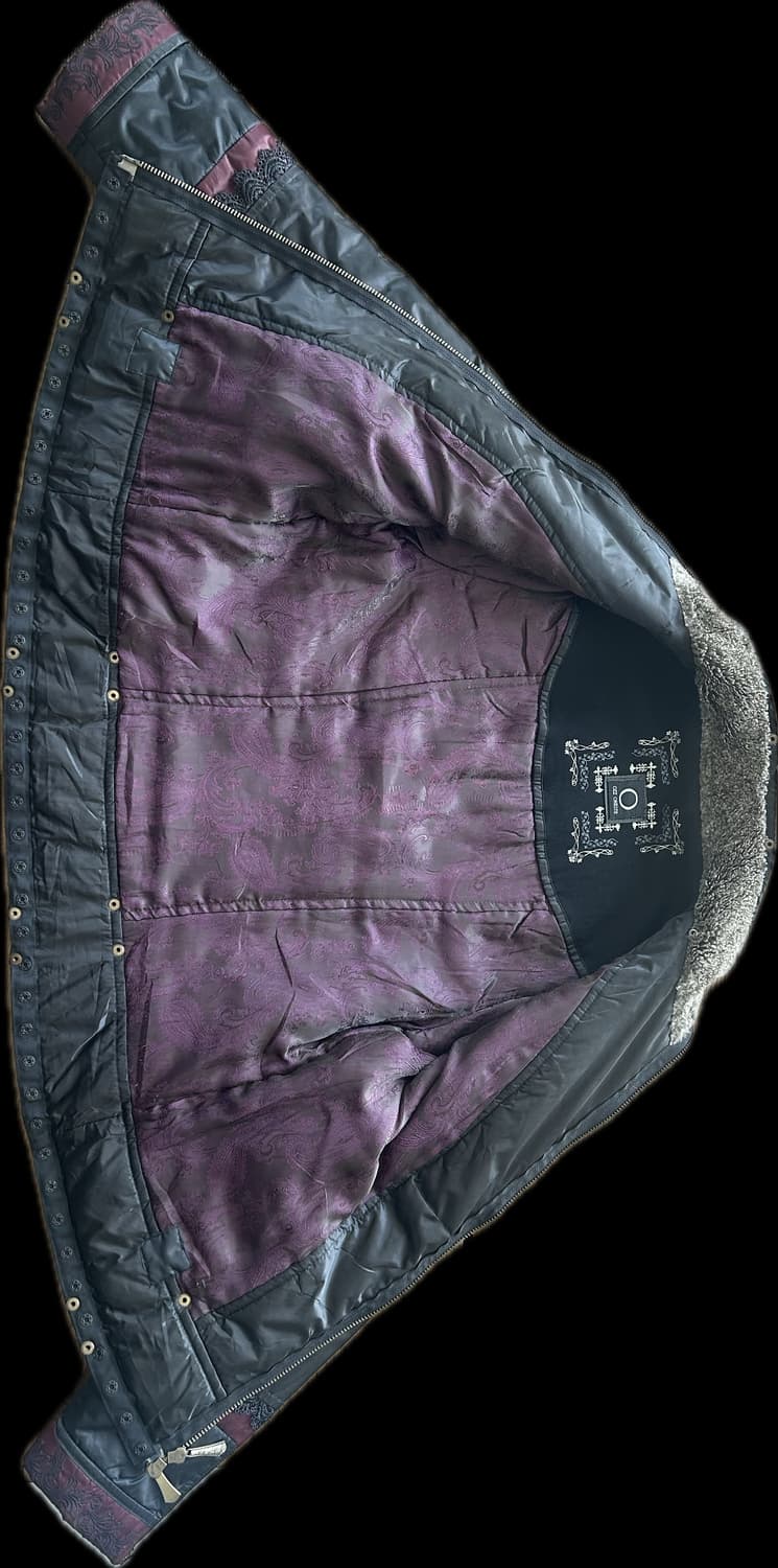 오즈 오네스트 고딕 코르셋 아일렛 퀼팅 자켓 상품이미지2