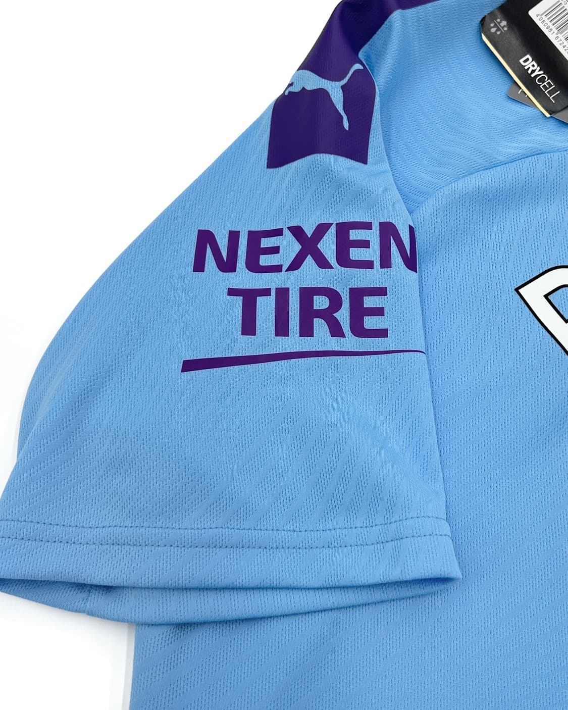 *새상품* 퓨마 19-20 맨체스터 시티 홈 125주년 리그킷 로드리 상품이미지5