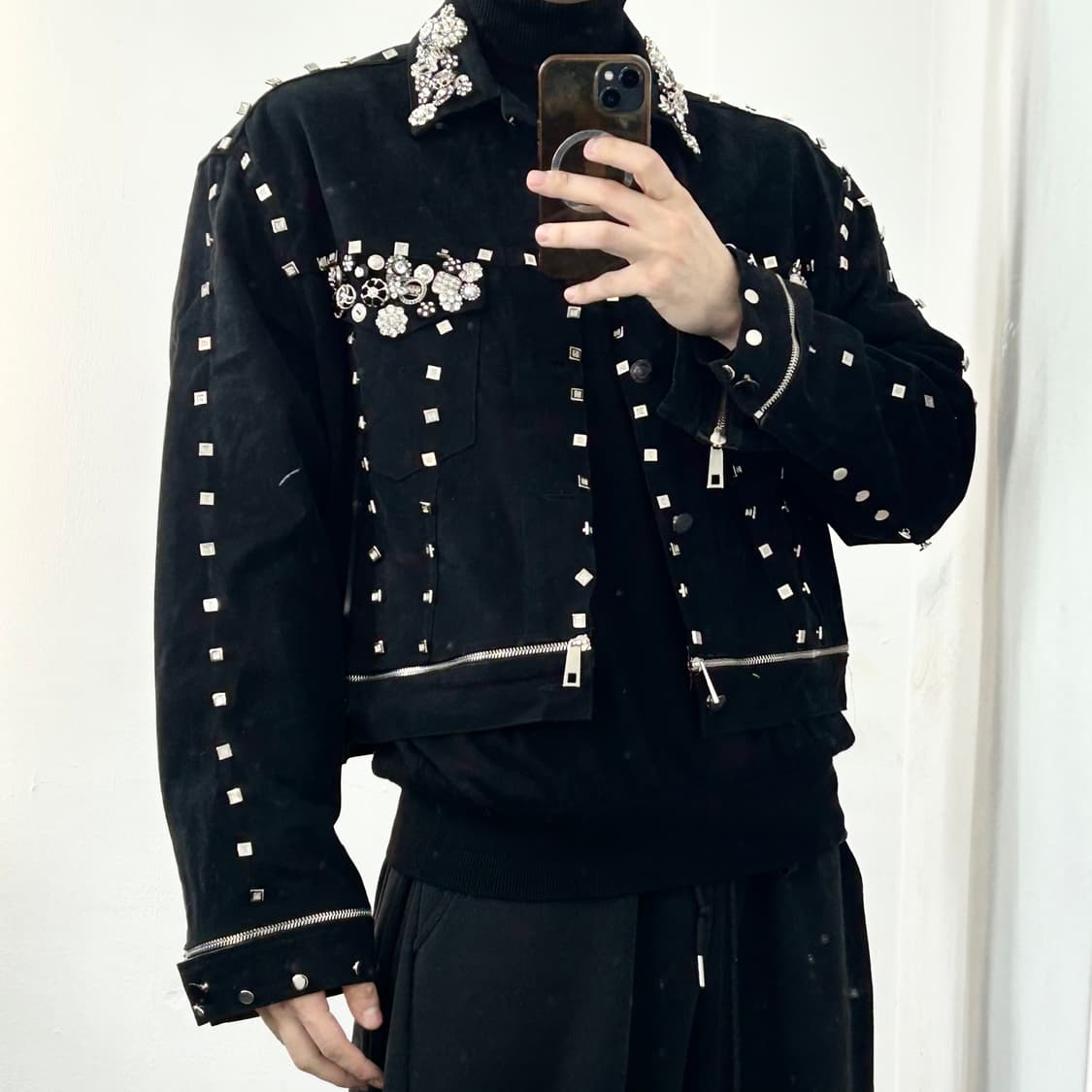 커스텀 크롬 자켓 상품이미지2