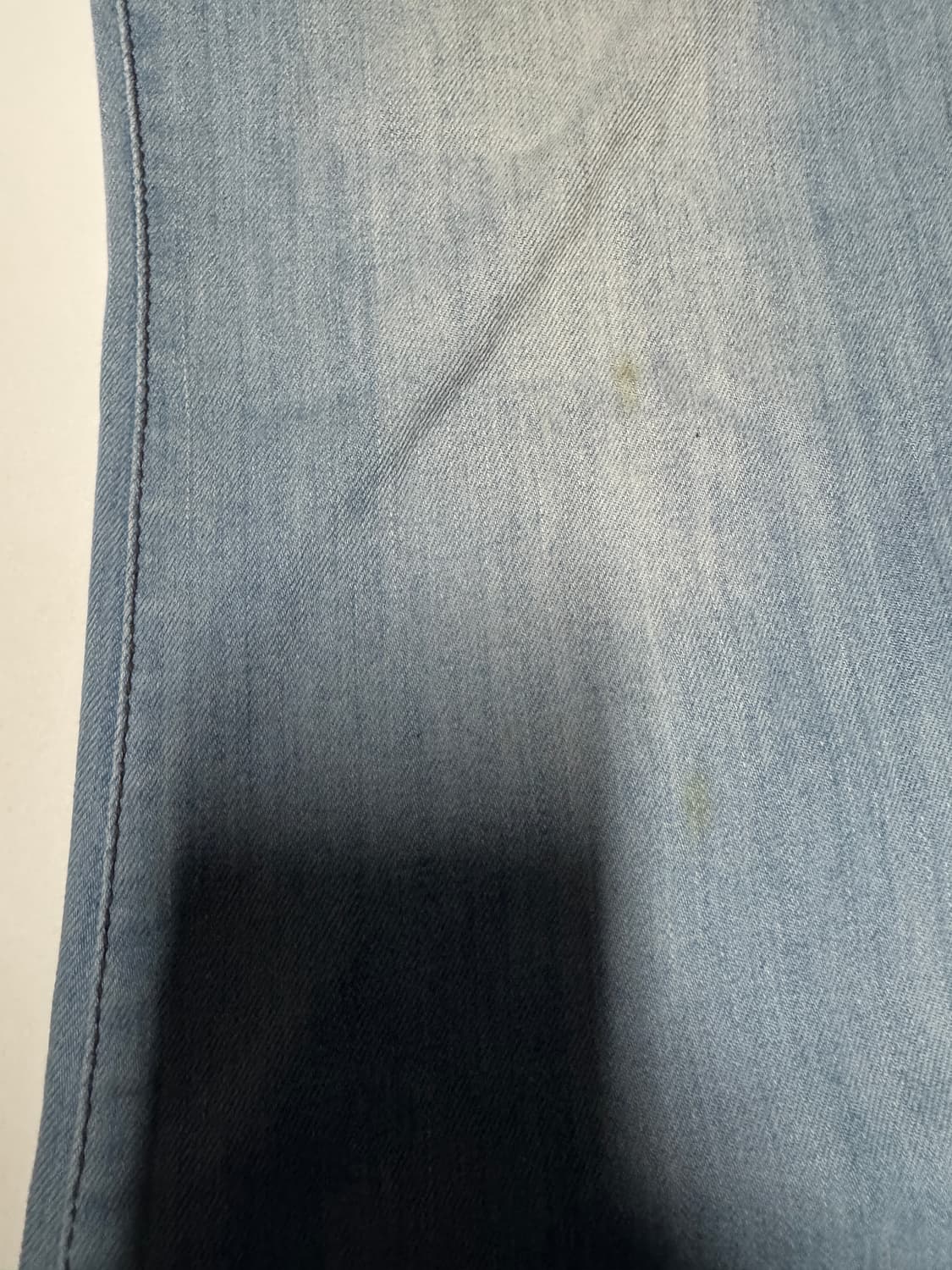 여성 SI 에스아이 빈티지 워싱 연청 부츠컷 데님팬츠 상품이미지5