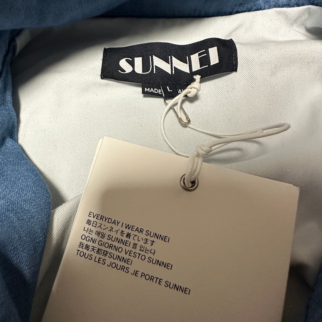 SUNNEI italy made zipup jacket blouson 상품이미지3