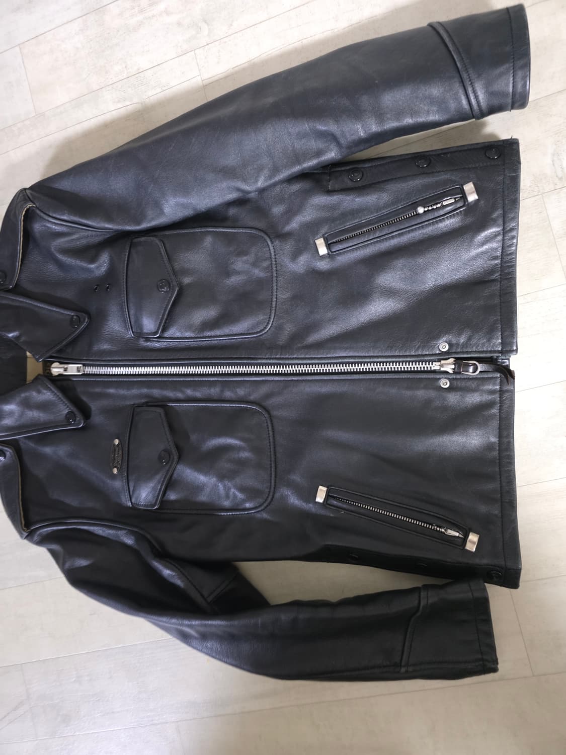 디아프바인 폴리스 램스킨 자켓 S 상품이미지5