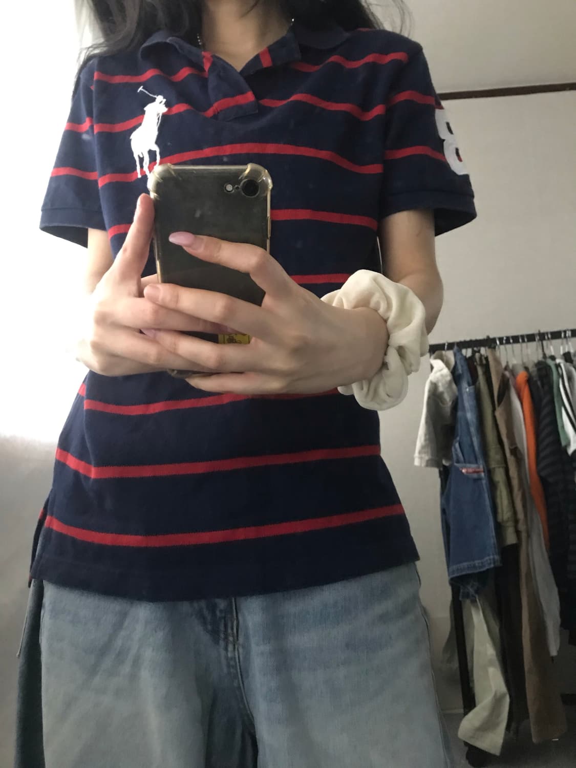 폴로 스트라이프 빅포니 반팔티셔츠 상품이미지3