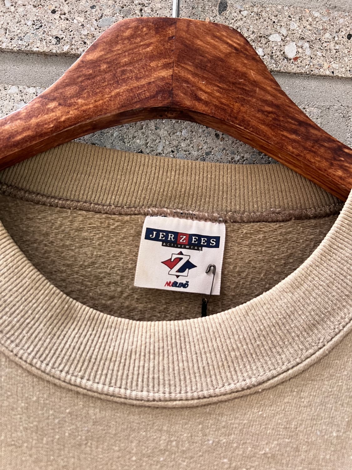 [M]오리지널 U.S ARMY 미군 베이지 스웻셔츠 상품이미지2