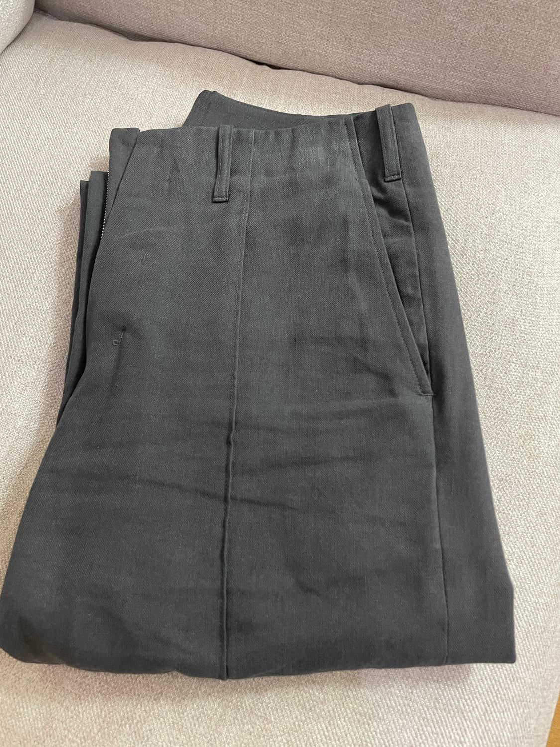 les Stitch trouser (charcoal) 1 사이즈 상품이미지1