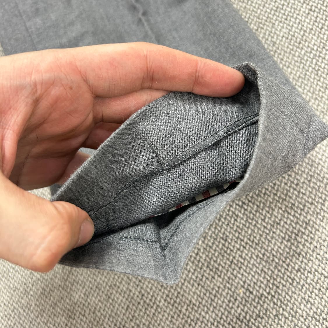 톰브라운 그레이 백탭 슬랙스(0) 상품이미지6