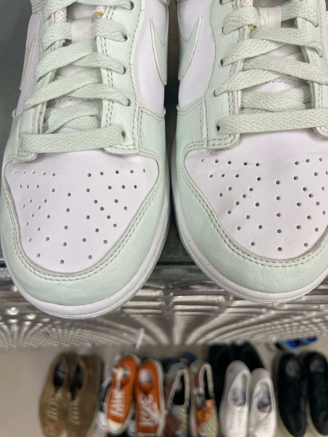 나이키 덩크 로우 네이쳐 그린앤화이트 230  상품이미지7