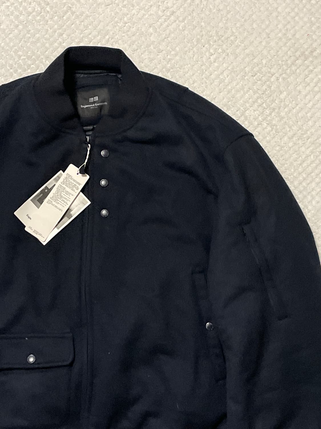 유니클로 X 엔지니어드 가먼츠 쇼트 블루종 네이비 상품이미지4