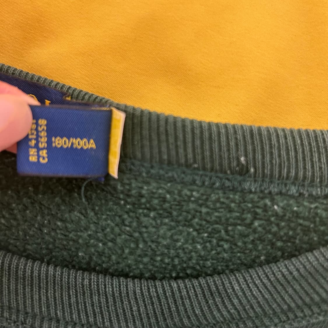 폴로 랄프로렌 딥그린 맨투맨 상품이미지3