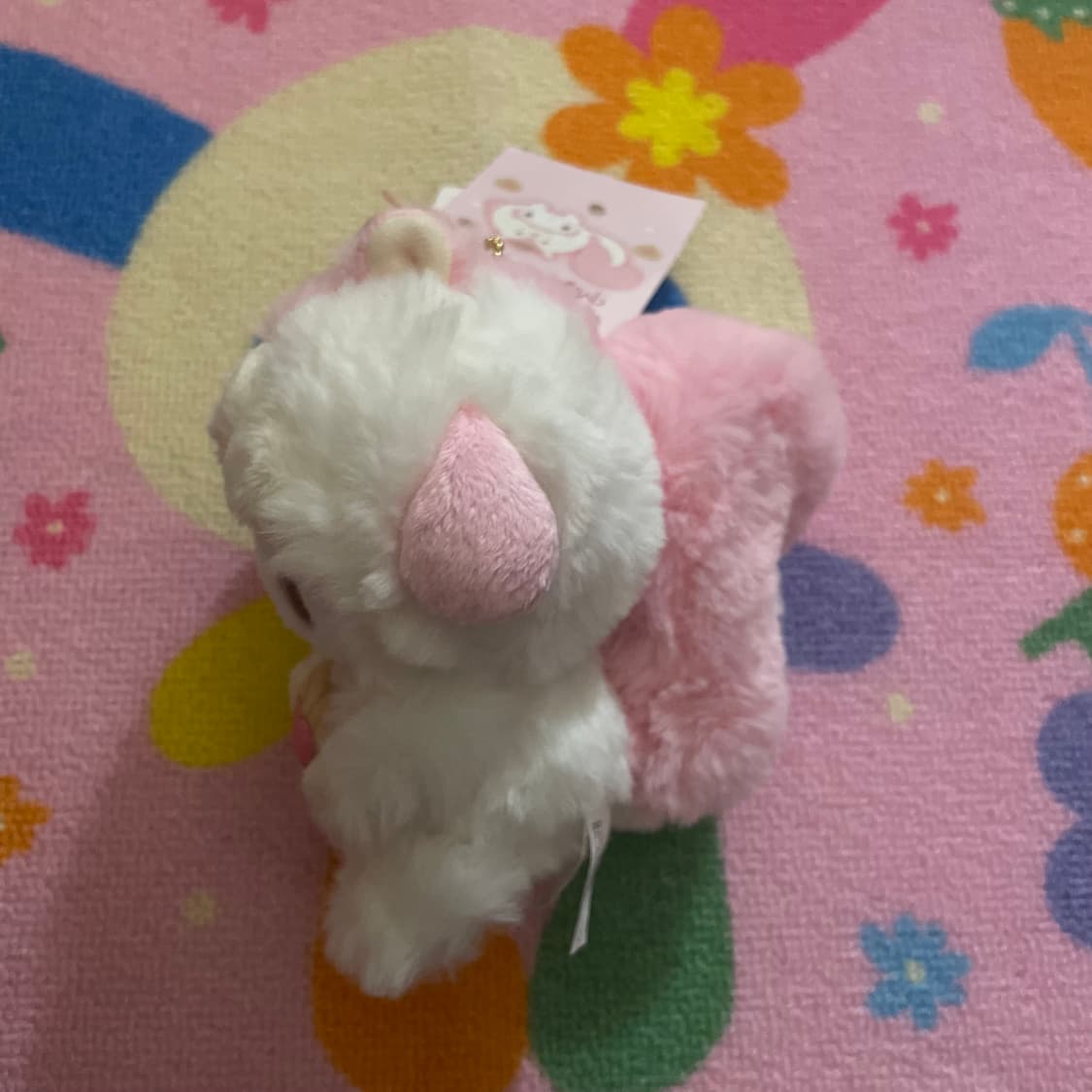 [새상품] 산리오 마이멜로디 모후모후 다람쥐 마스코트 인형 상품이미지3