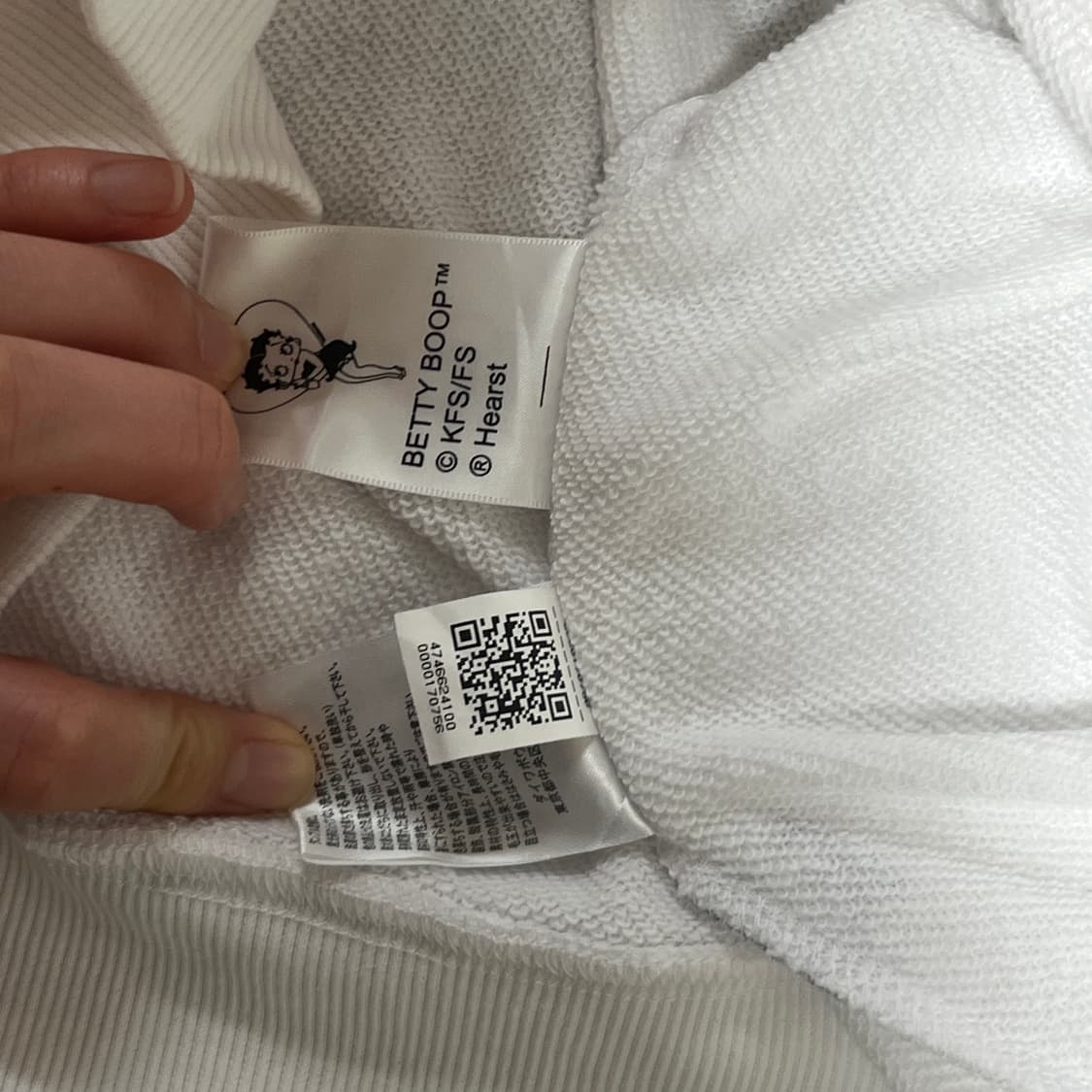베티붑X필라 스웻셔츠 해 상품이미지7