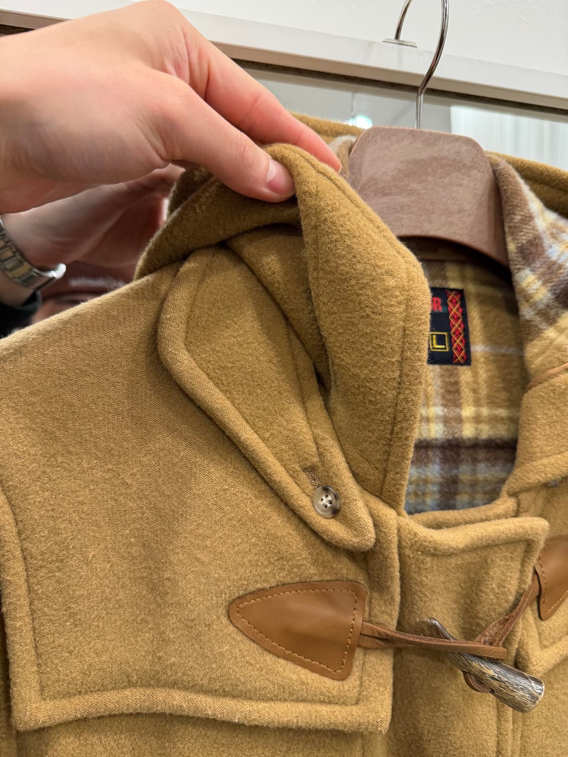 00s McGregor 맥그리거 울 더플 코트 (made Japan) 상품이미지2