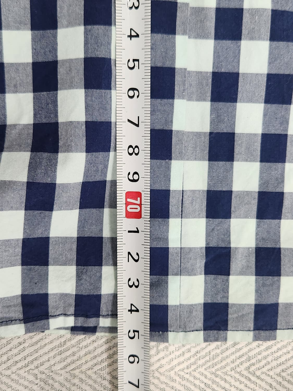 [100] 스카치앤소다  체크 셔츠 남성 100 L 상품이미지8