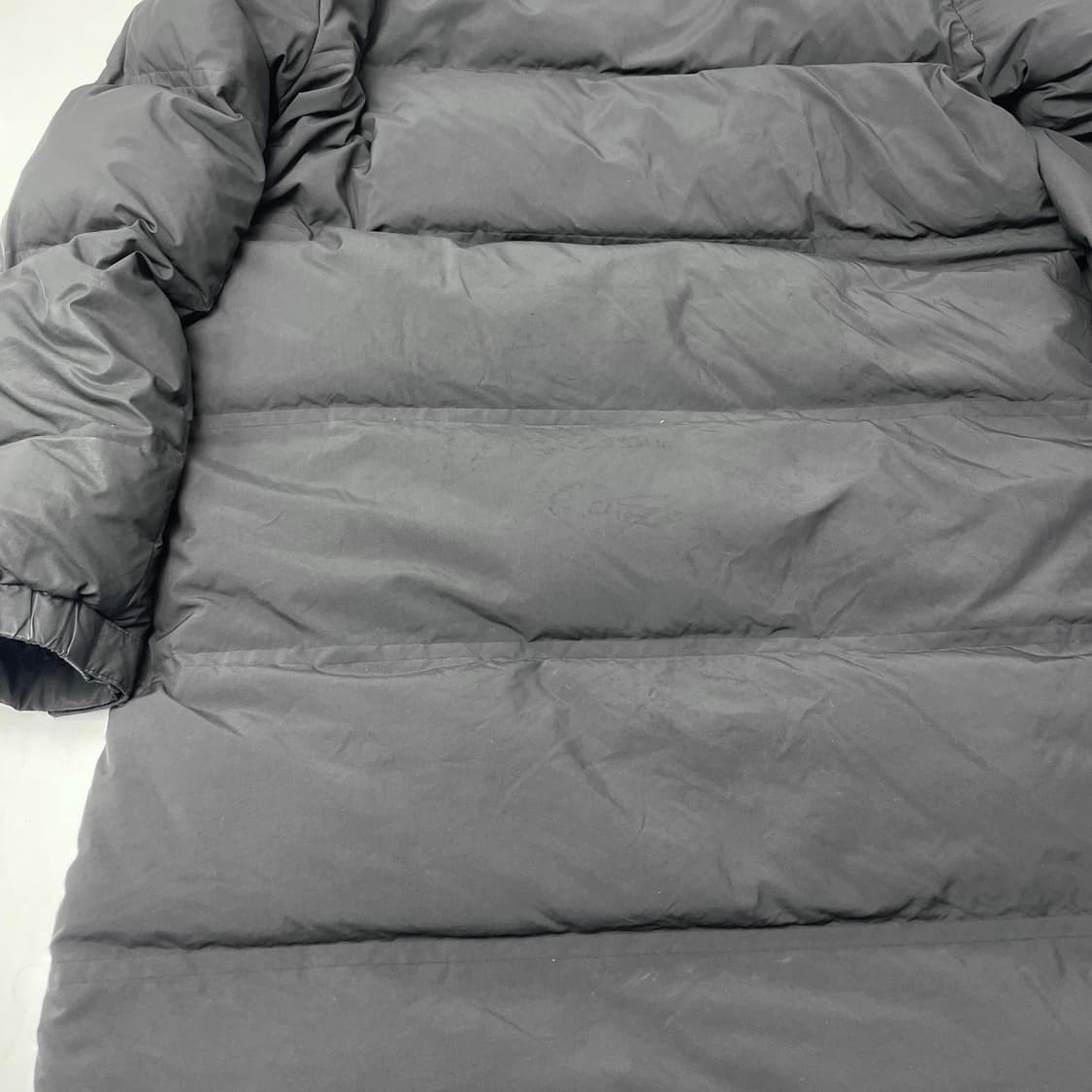 [중고] 컬럼비아 덕다운 롱패딩 블랙 L 상품이미지8