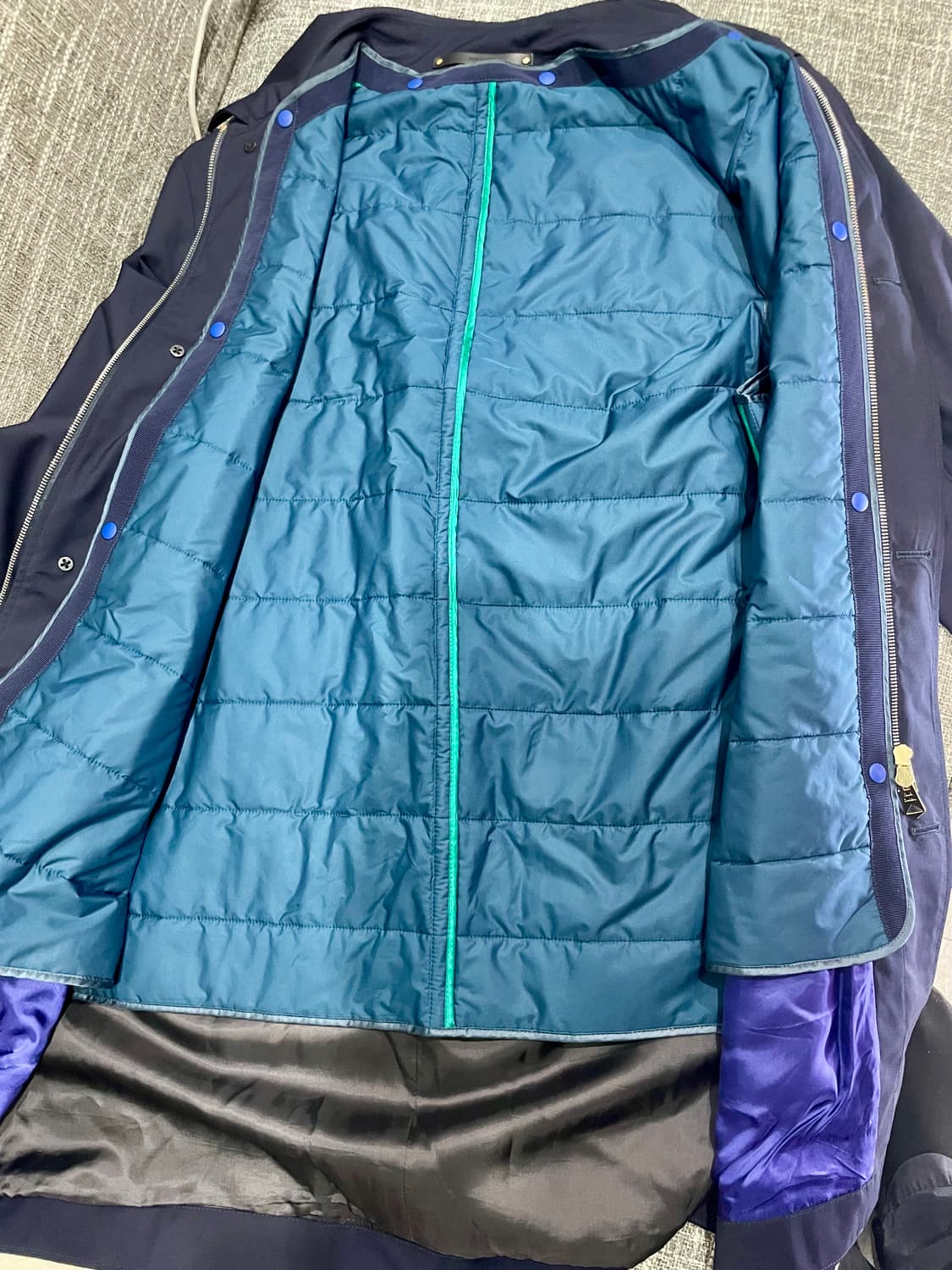 폴스미스 로로피아나 네이비 코트 XL 정품 상품이미지4