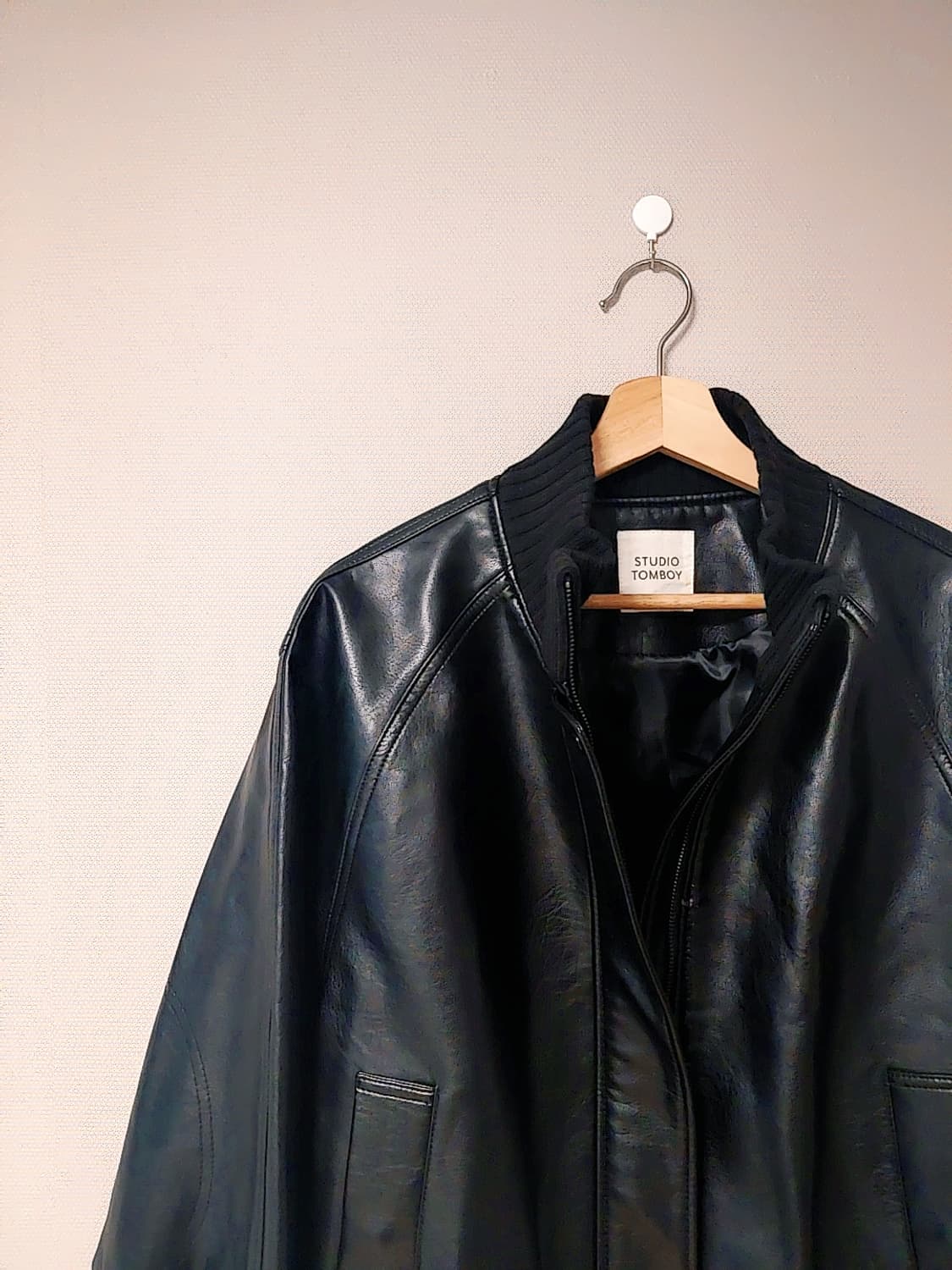 톰보이 가죽자켓 상품이미지3