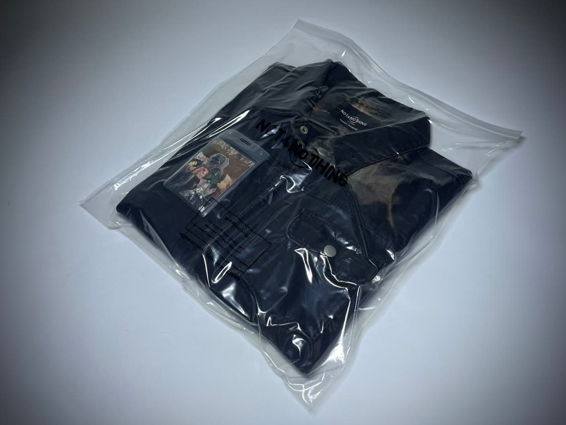 [L] 아카이버 디아블로 블리치 블랙 데님 트러커 자켓 상품이미지7