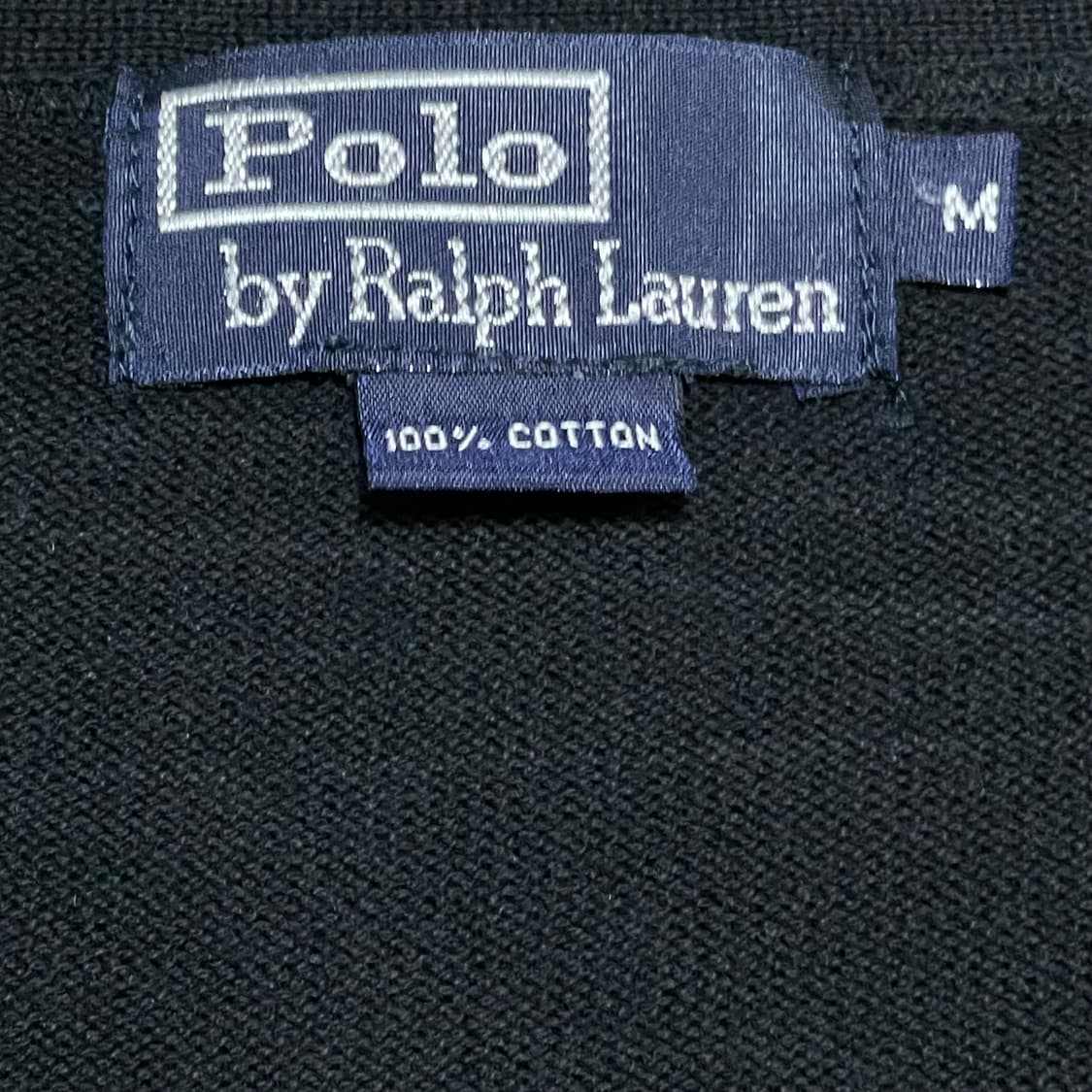 [S] 폴로 랄프로렌 빈티지 블랙 가디건 상품이미지2