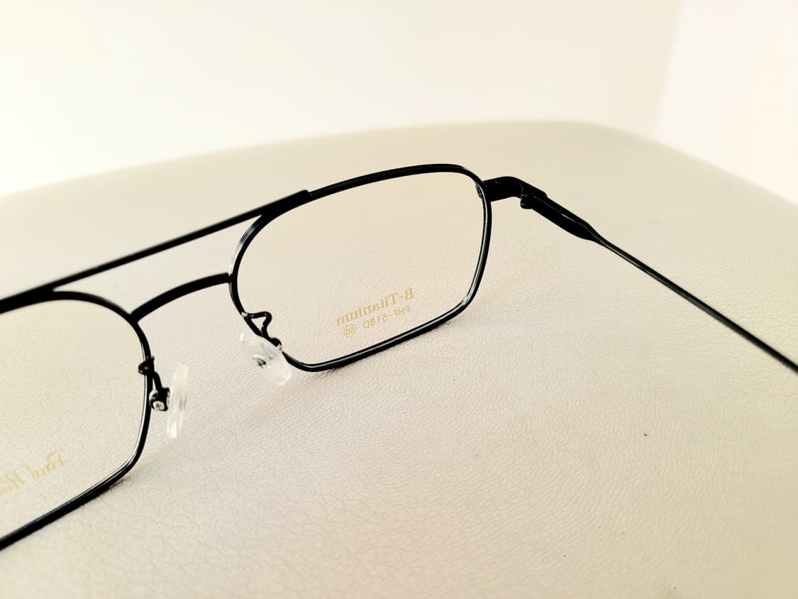 폴휴먼안경 베타 티탄 PHF-518D 블랙 상품이미지2