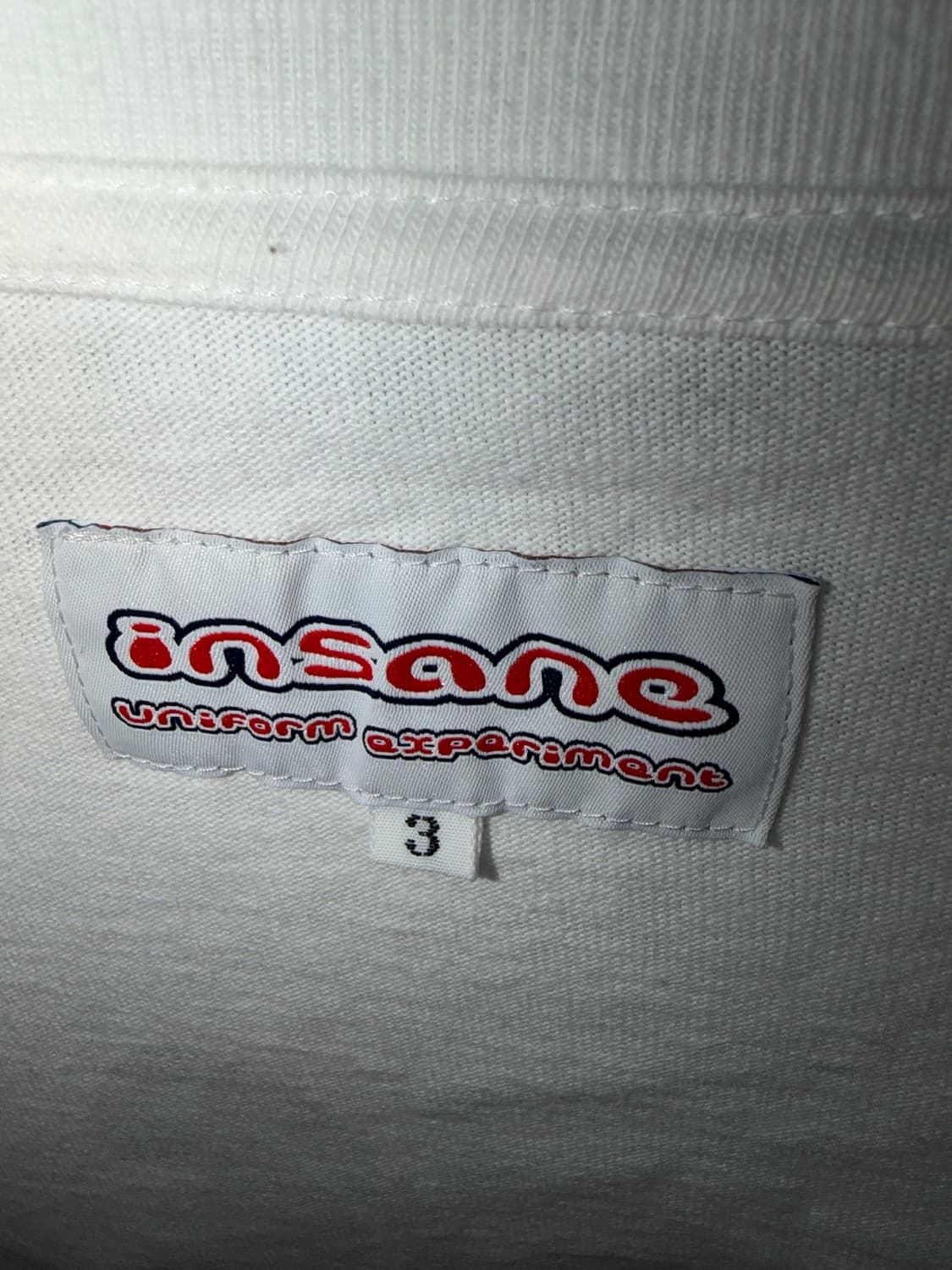 유니폼 익스페리먼트 x insane 롱슬리브 3사이즈 상품이미지2